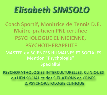 Elisabeth Simsolo psychologue - prparation mentale